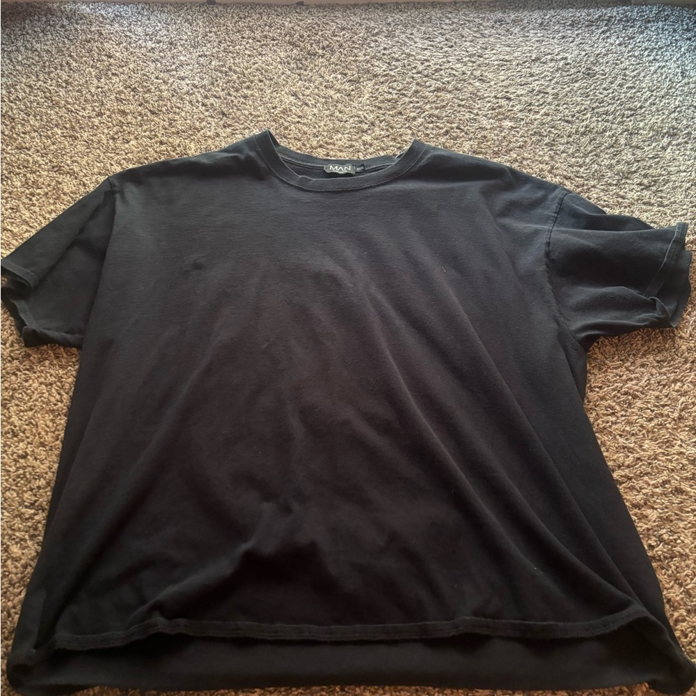 Boohoo Black Short Sleeve Men's Tee